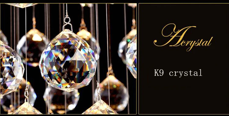 Sale jmmxiuz 2018 HOT selling New Modern K9 LED Crystal Chandelier Crystal Lamp 100% Guarantee 15