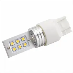 Ruiandsion 1 шт. T20 7443 12 SMD 3030 светодиодные высокой Мощность поворотники автомобилей стоп-сигналы Источник Парковка Blubs белый