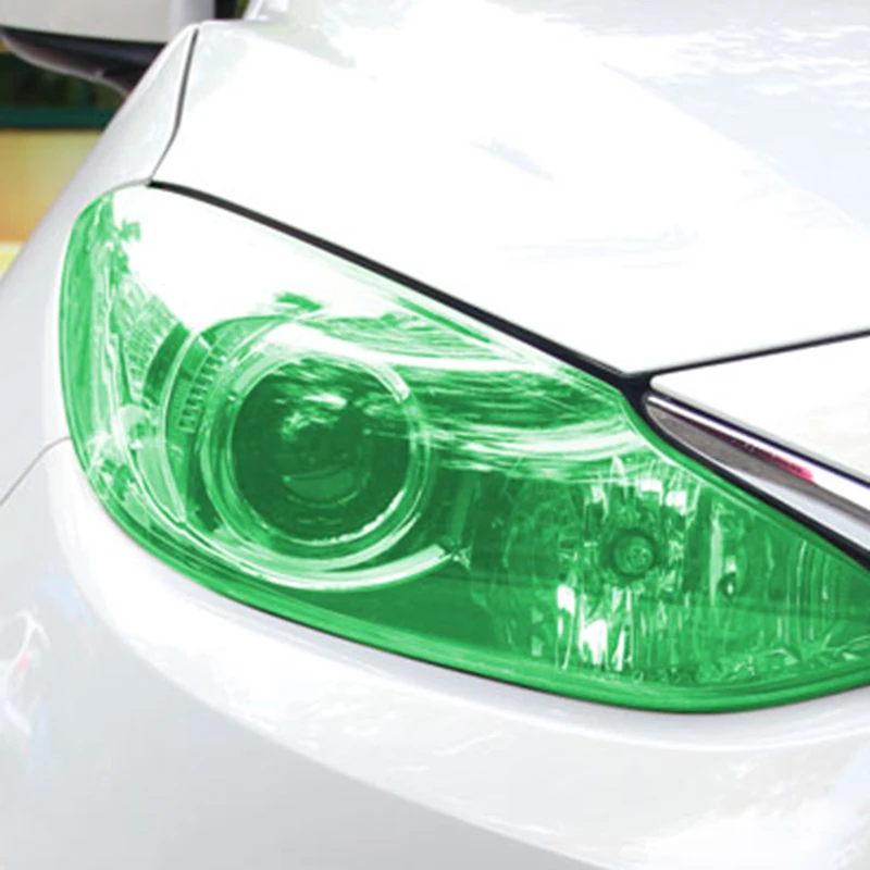30x100 см передние и задние фары виниловая пленка наклейка для Mitsubishi ASX/Outlander/Lancer