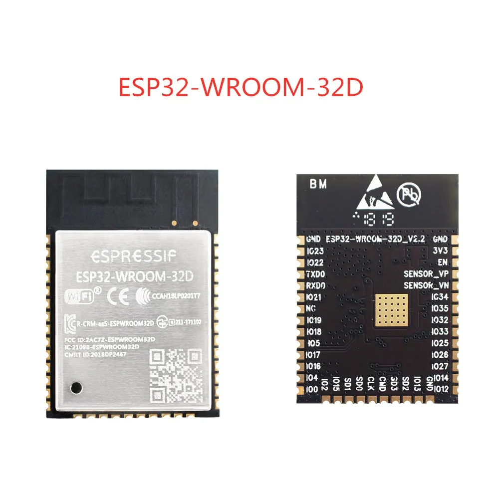 10 шт. ESP32-WROOM-32D ESP-32 WiFi+ Bluetooth modul wichtigsten чип ESP32S основные чипы ESP32-D0WD 4 Мб/16 Мб 32 Мбит ESP-WROOM-32D