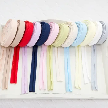 

100 meters knitted cotton covered edge and sewing binding tape for Baby cloth diy material