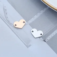 5 шт./лот нержавеющая сталь Зеркальная полировка Любовь Сердце Подвески DIY браслет Подвеска мини Шарм соединитель для производства ювелирных изделий результаты