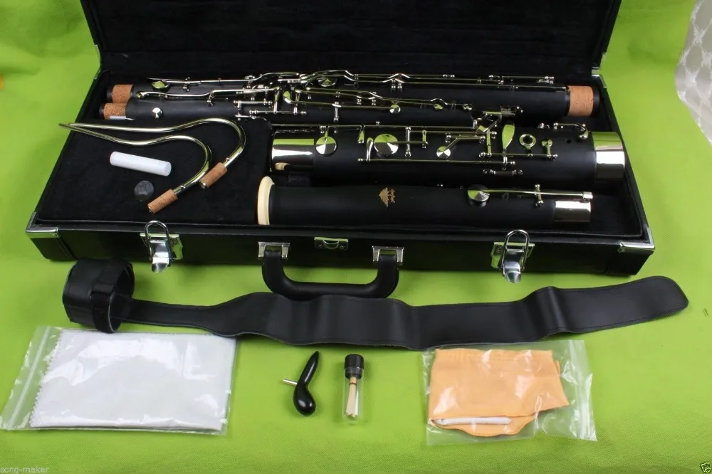 

New Bassoon C tone Ebonite 26 keys Fine quality Free case