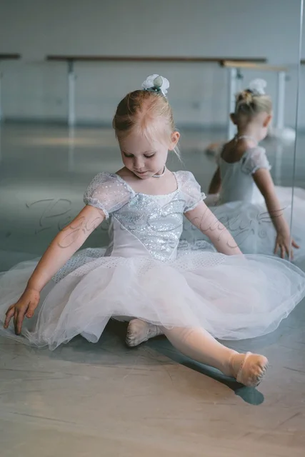new little girl kids ballet dance tutu ballerina girls ballet