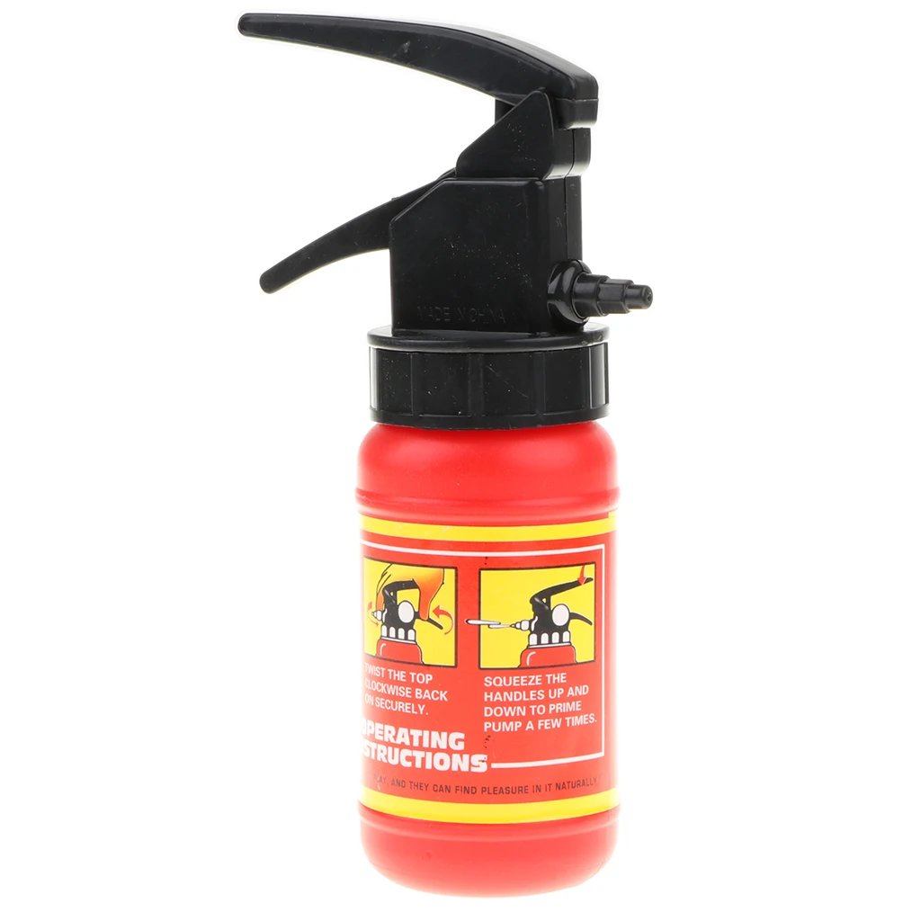 Fun Fire Extinguisher Toy - Boys Fireman Costume Dress Up for Fire Fighter Hero Role Playing Props Game