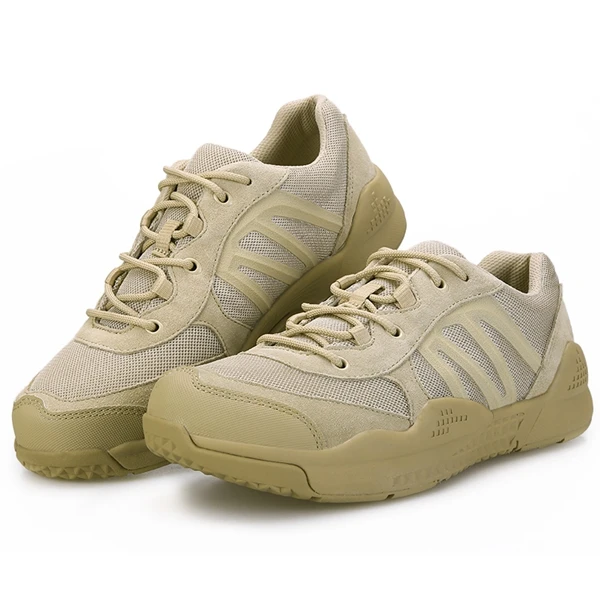 CQB треккинговые ботинки 610 г скальные туфли Для мужчин прогулочная Пеший Туризм обувь chaussure homme randonnee горы обувь - Цвет: sand new