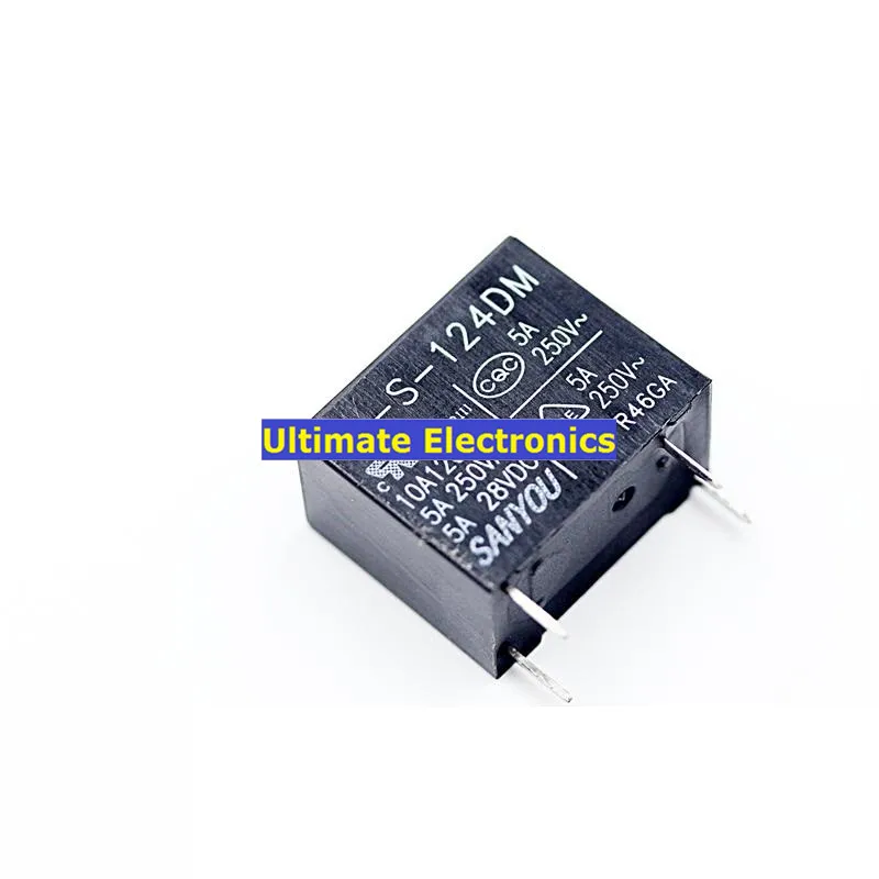 10pcs DM | SJ S 105DM 112DM 124DM 5V12V24V 5A250VAC 4 фута нормально открыть|Интегральные схемы|