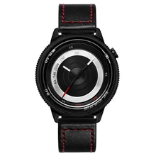 Break Lovers Men Women Unisex Fashion Casual sport Wristwatch Stainless Steel Waterproof Quartz Creative Camera Style Watches