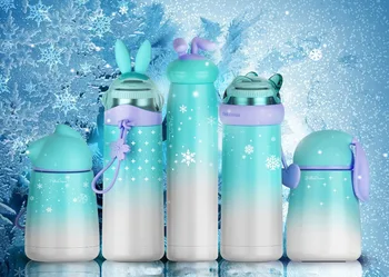

Cute 304 Stainless Steel Thermal Cup Gradual Variation Gift Cup Series