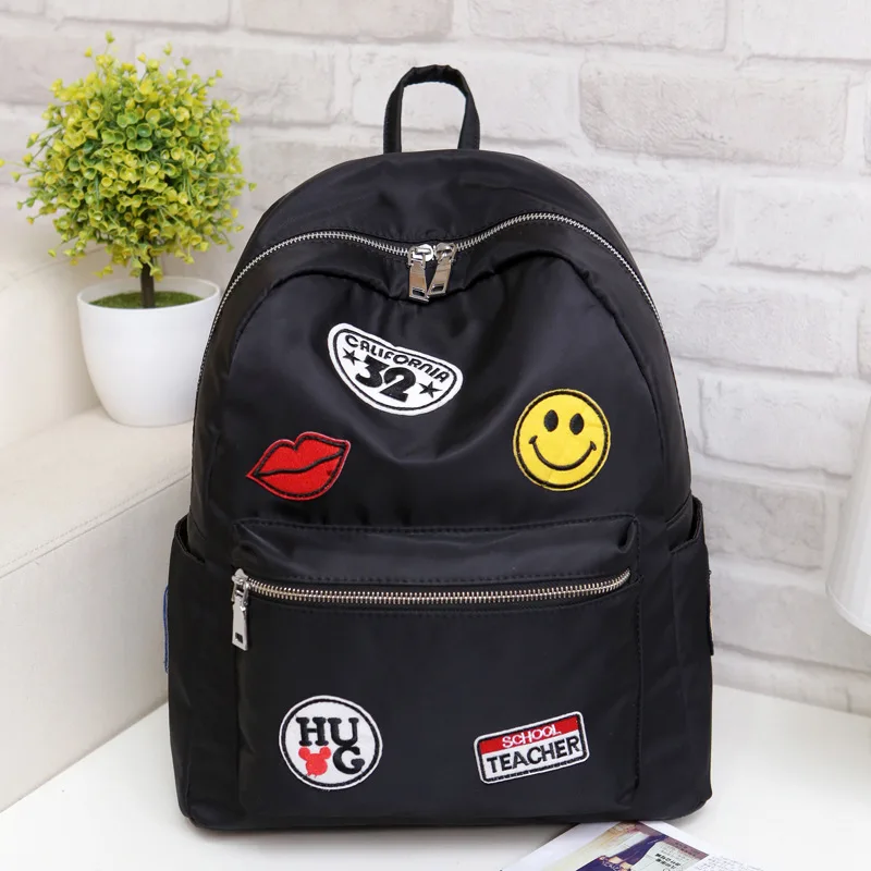 Леди нейлон Рюкзаки для подростка Обувь девочек Daypacks Для женщин модные рюкзаки