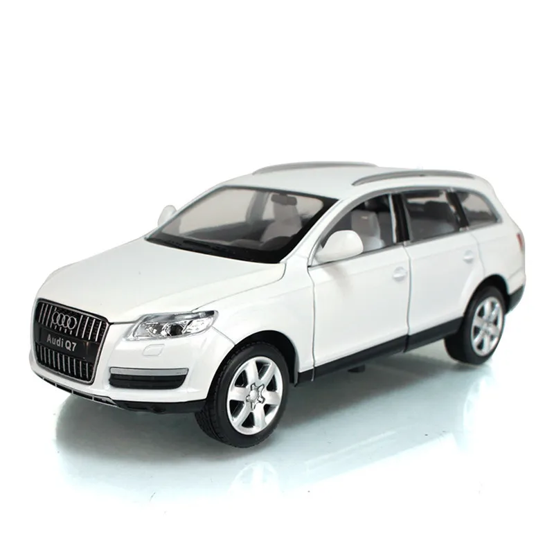 

Simulation 1:24 Q7 off-road vehicle alloy model car,metal sound and light pull back children's toy model,free shipping
