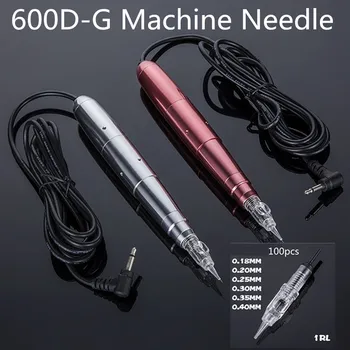 

Tattoo Needle 100pcs/lot 1RL Disposable Sterilized Permanent Makeup Cartridge Needles Tips For Eyebrow Lip Agulha Easy Click