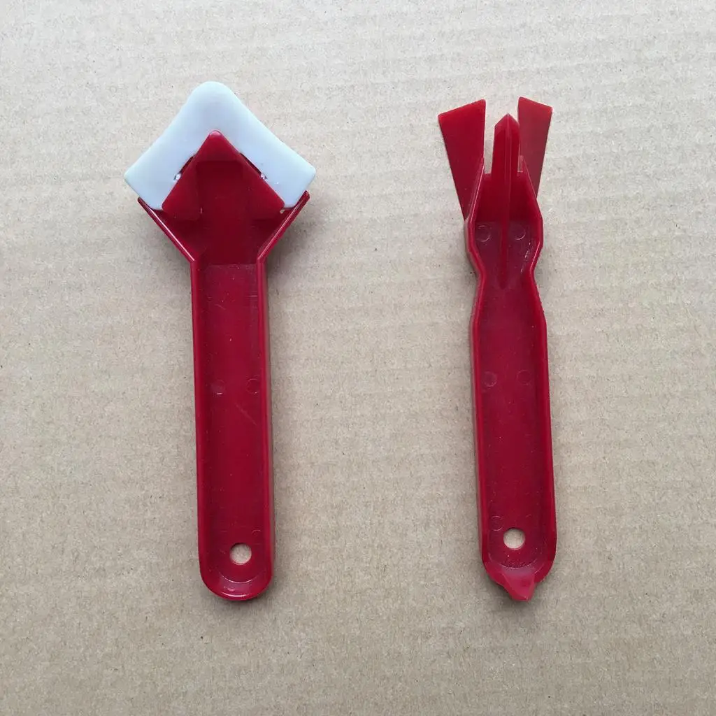 2 Pieces Sealant Seals Tools Caulk Tool Kit For Bathroom Kitchen And Frames,15x2x1.5cm/5.90x0.79x0.59 Inch