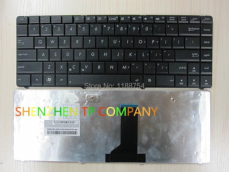 

Brand New laptop keyboard FoR AsusK43 K43BR K43BY K43E K43TA K43TK K43U K43S X43 A43 US VERSION