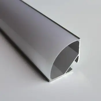 

10pcs 1m/pcs Aluminum profile for 20mm wide led strips led strip corner led profile aluminum housing Model 35A