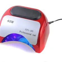 48 Вт Светодиодный УФ-лампа для лака для ногтей гель для быстрой сушки отверждения инструменты для ногтей с автоматическим датчиком руки EU AU US UK Plug 12 Вт CCFL+ 36 Вт Светодиодный