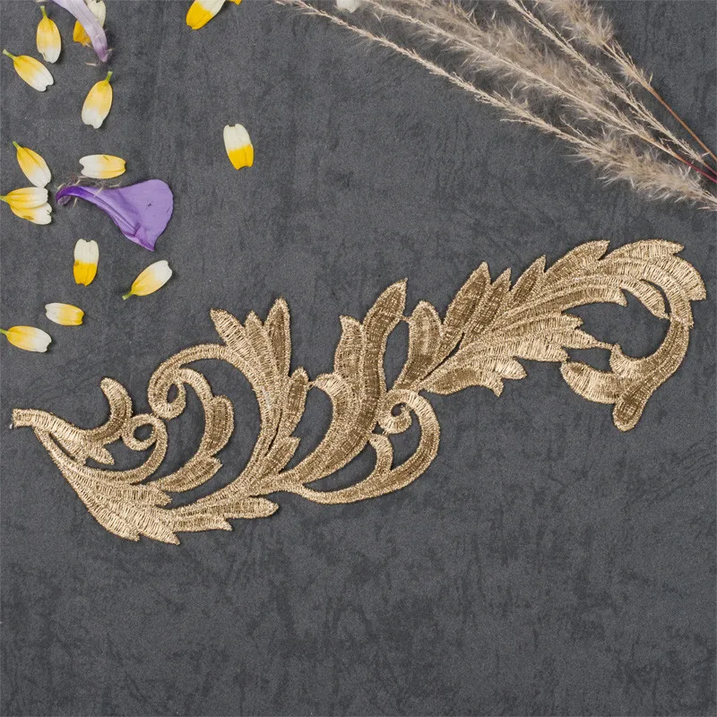 Аппликация для шитья с цветочным орнаментом Венецианская