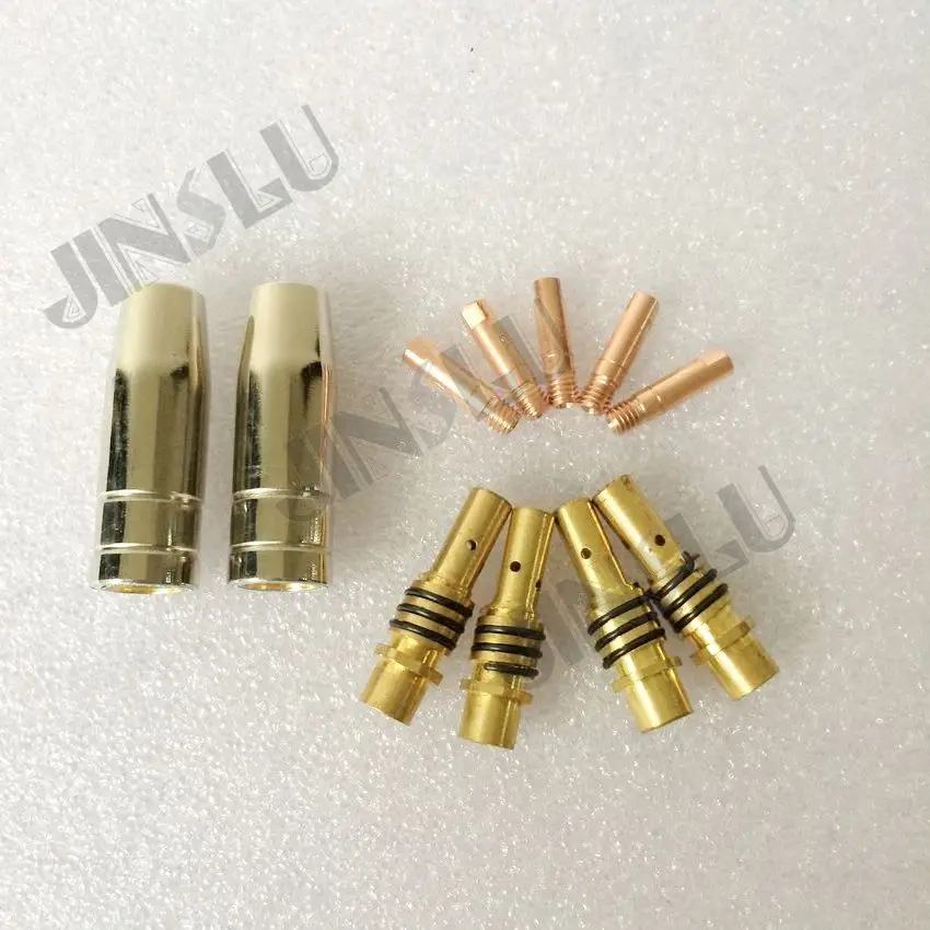 

25 PCS kits suitable for BINZEL style 15AK MIG welding torch
