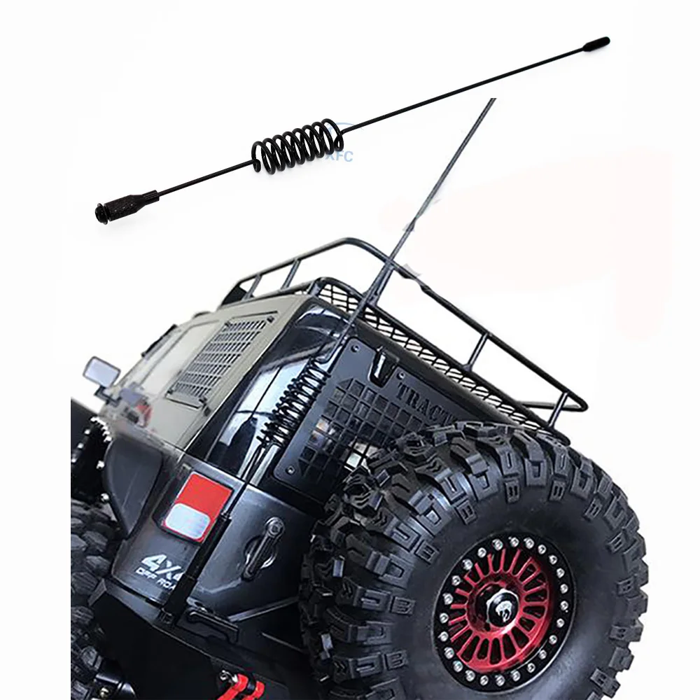 Metal RC Antenna Decorative For 1/10 RC Rock Crawler Car Axial SCX10