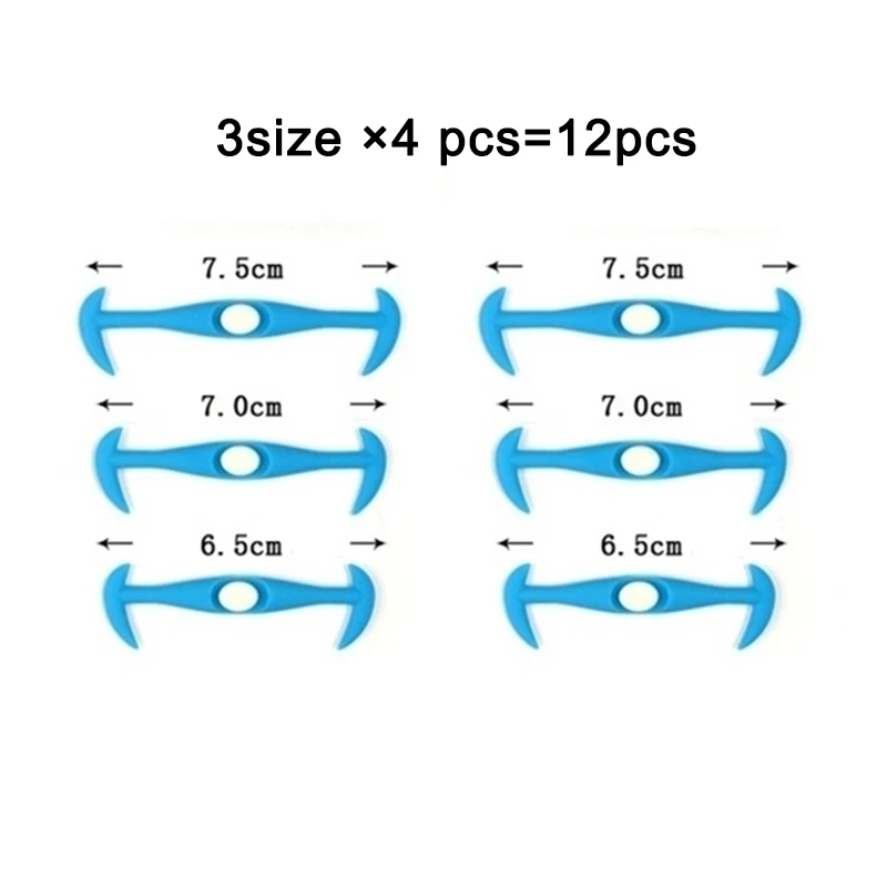 12 шт./партия, новинка, без галстука силиконовые шнурки творческий эластичные шнурки для ботинок для мальчиков и девочек кружево все тапки подходит для Для женщин Для мужчин G002