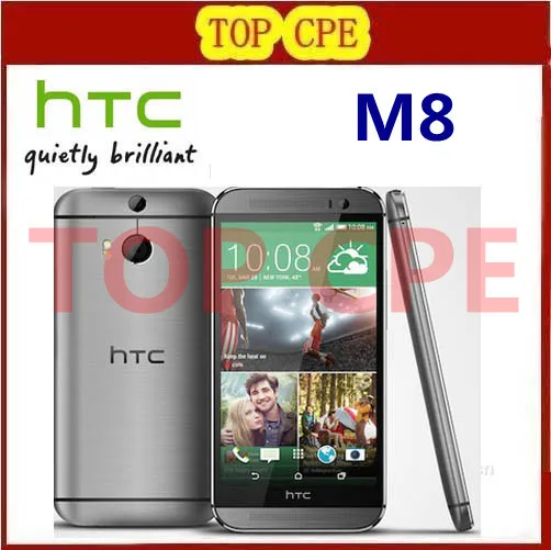 M8 Original Unlocked HTC ONE M8 Quad Core Mobile phone 4G LTE Android 4 4 2GB