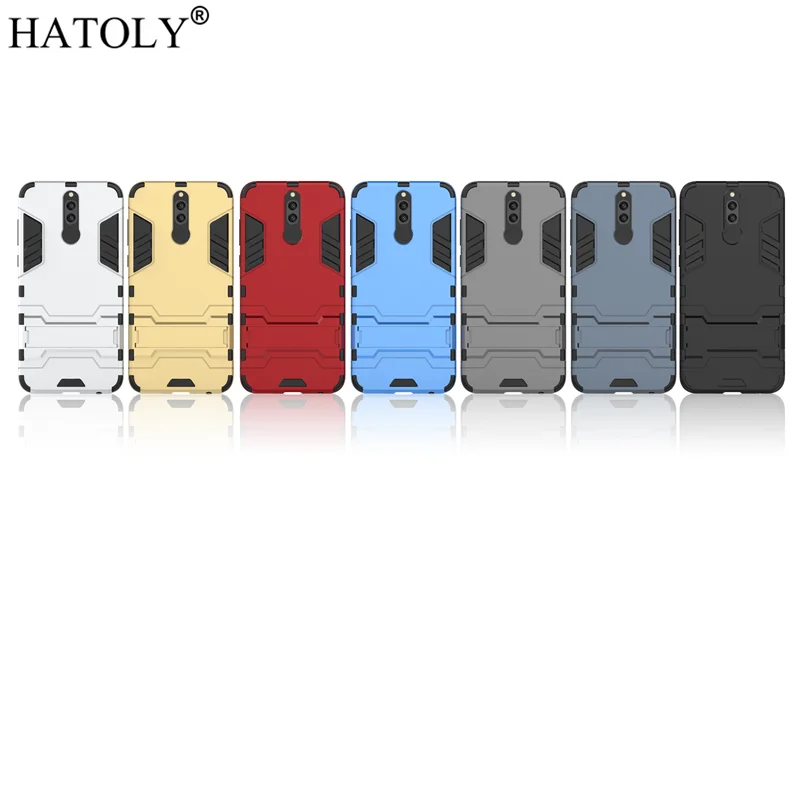 For Huawei Mate 10 Lite Case Robot Armor Shell Hard Phone Cover for Huawei Mate 10 Lite Protective Case for Huawei Mate 10 Lite