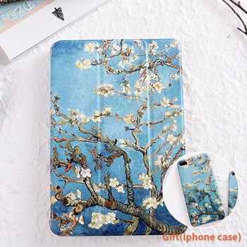 

Flowers Protective Shell Magnetic Folding Folio Case For iPad Pro9.7" 10.5 12.9 Air Air2 Mini 1 2 3 4 Tablet Cover for New iPad