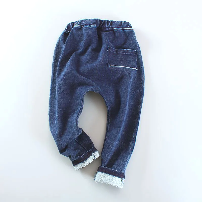 2020 модные брюки для мальчиков Детские повседневные на весну и осень|jeans pants for