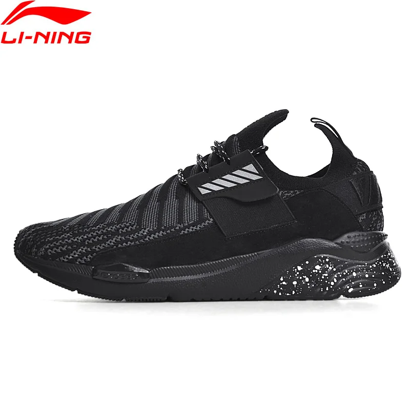 Li-Ning/Мужская Спортивная обувь для отдыха и прогулок; удобная обувь для фитнеса; дышащая подкладка; износостойкая спортивная обувь; кроссовки; GLKN021 SJFM18