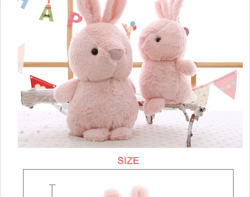 bunny_06dollcomfortable toybaby toytoy for girlsplush materialbunny stuffeddoll for childrenanimal