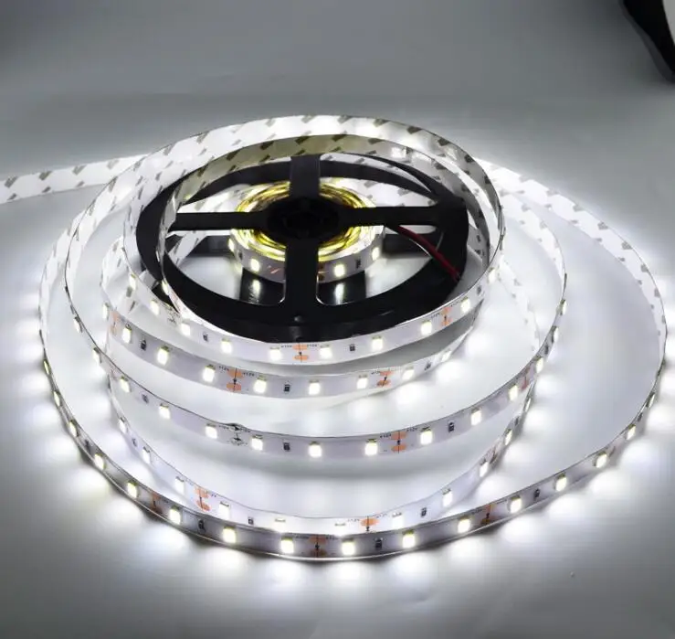 Высокое качество Светодиодная лента 5630 SMD DC12V 5 м 300led Гибкая 5730 бар свет высокой