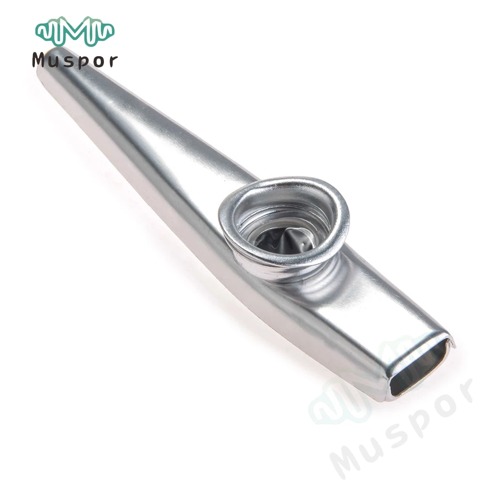 

Metal Kazoo + 2 Flute Diaphragm Harmonica Musical Party Fun For Ukulele Accompaniment