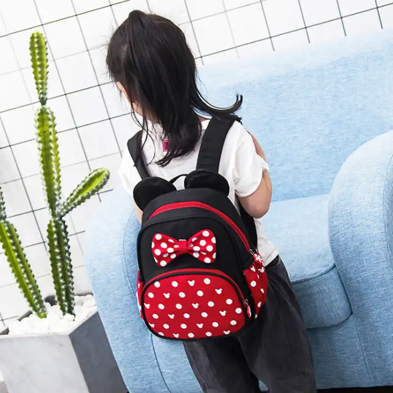 Backpack Micky mouse School Kids Children Lovely Small Bag Christmas Gift girls