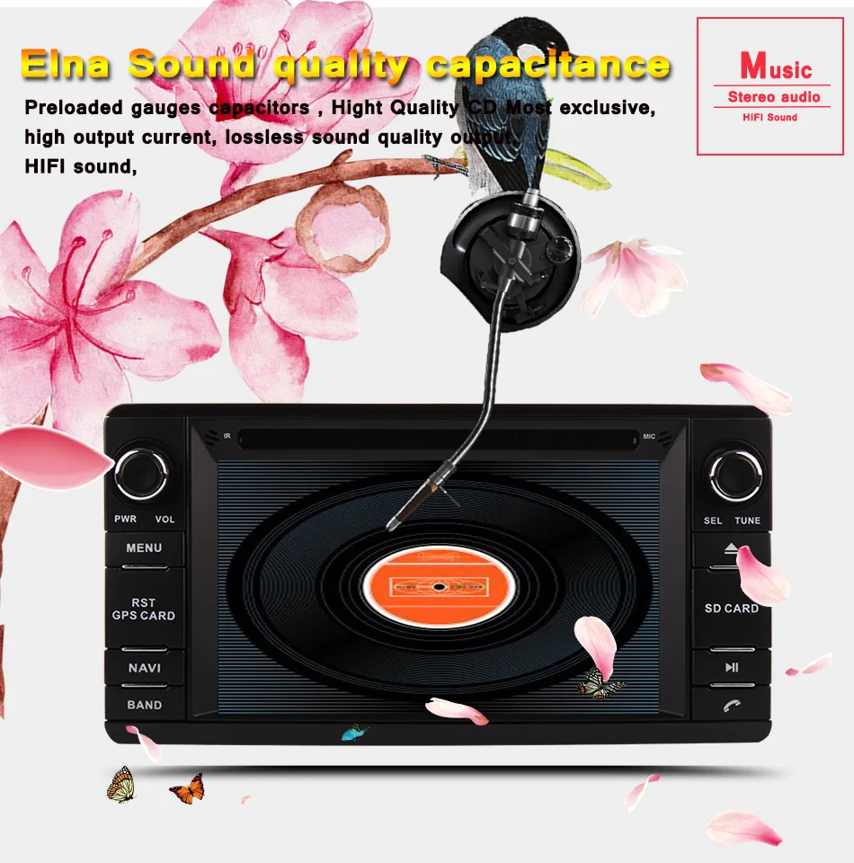 Top 2 Din 1024*600 Android 9.0 System 8 Core Car GPS DVD Head Unit for Mitsubishi Outlander Lancer ASX Pajero 2013 - 2016 Multimedia 12