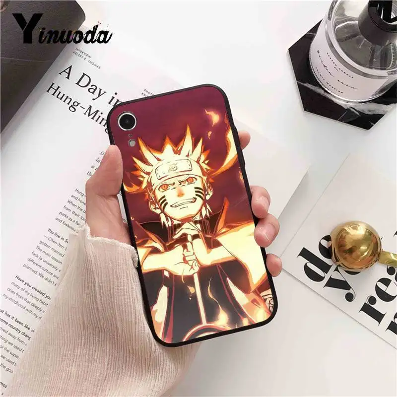 Yinuoda аниме Наруто Акацуки Coque Shell чехол для телефона для iPhone 8 7 6 6S 6Plus X XS MAX 5 5S SE XR 10 чехол 11 11pro 11promax - Цвет: A11