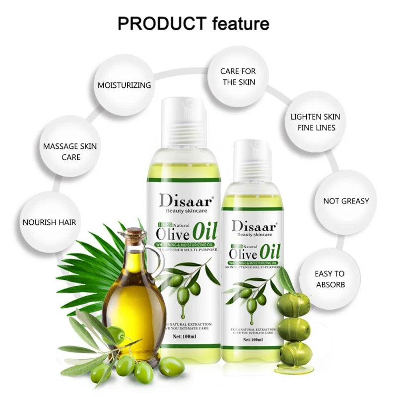 Чистое Натуральное оливковое эфирное масло против старения лимфатическое Детокс масло Спа подходит для расслабляющий тело Массаж Уход за жирной кожей