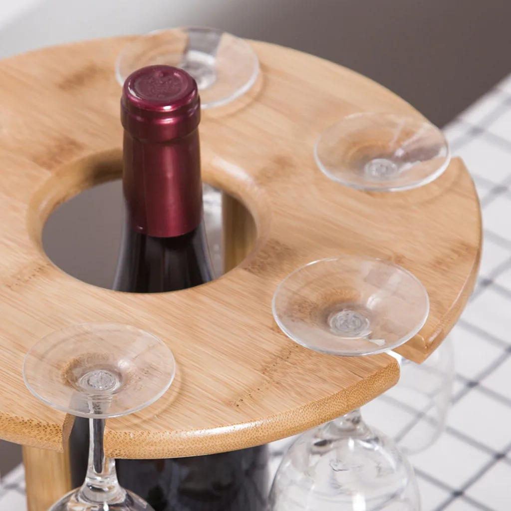 Лучшие продажи продуктов деревянный держатель для вина кухонная стойка вверх дном креативная стойка для вина поддержка прямой доставки