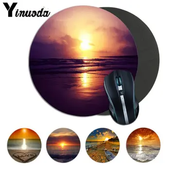 

Yinuoda In Stocked Under the setting sun Rubber Mouse Durable Desktop Mousepad Pattern Soft Accessories mousepad anime desk mat
