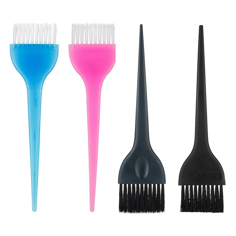Barber Plastic Hair Coloring Dye Salon Brush Comb