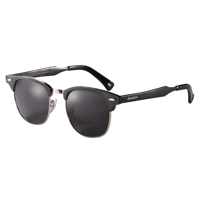 Солнцезащитные очки с поляризованными зеркальными линзами, оправа из алюминиево-магниевого сплава, модные солнцезащитные очки для женщин и мужчин, высокое качество - Цвет линз: C1