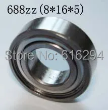 

10pcs 688zz s688zz ball bearings 8*16*5MM S688zz stainless steel bearings