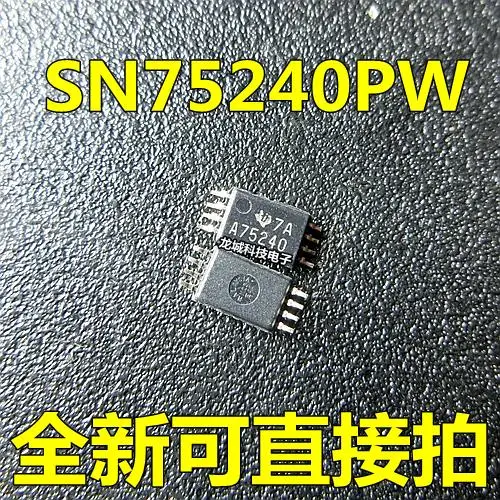 A75240 SN75240PW TSSOP8 chip over-voltage current temperature device new |