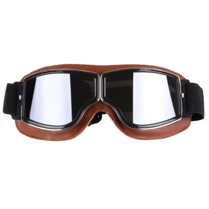 Защитные очки для мотоциклистов шлем ветрозащитный винтажный защитный глаз для байкерского скутера DX88