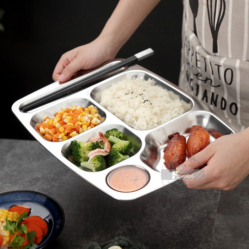 Insulationbaby Outdoor Complementary Food Bowl Spoon Scissors Food Storage  Containers Stainless Steel Lunch Box for Toddlers - AliExpress