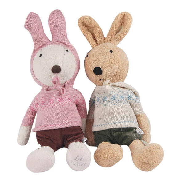 BSTAOFY Dropshipping 30CM Sweater Le Sucre Stuffed Plush Toys Bunny ...