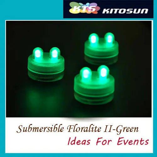 

SALE !!! Chian Wholesale LED Light Small Battery Powered High Quality Round Dual led Submersible Floralyte For Valentone's Day