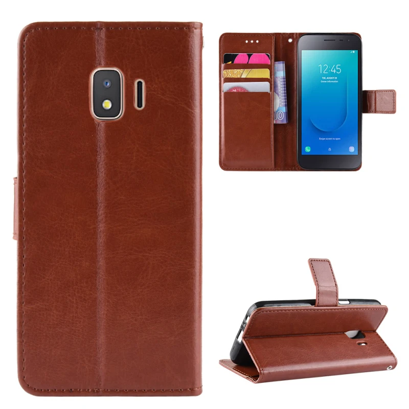 Samsung Galaxy J2 Core PU leather+TPU flip case_99