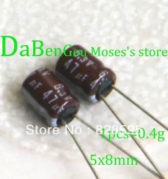 

6.3V 47uf 100% Original new NCC Electrolytic Capacitor Capacitance Radial 5x8mm