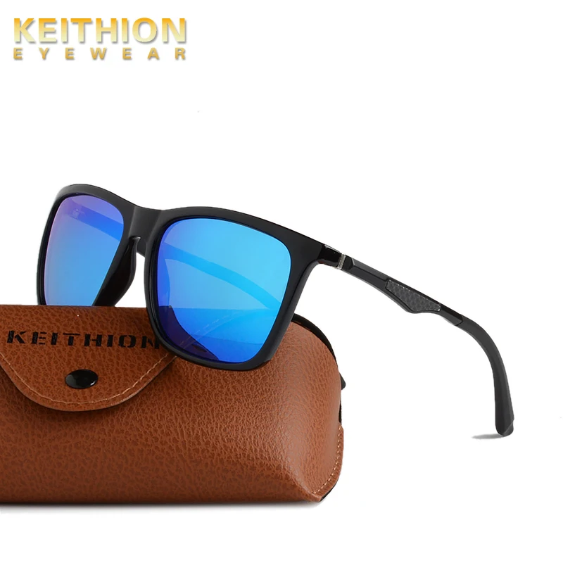 KEITHION Polarized Sunglasses Mens Brand Vintage Driving Sun Glasses Men Fashion Driver Safety Protect UV400 Eyeglasses