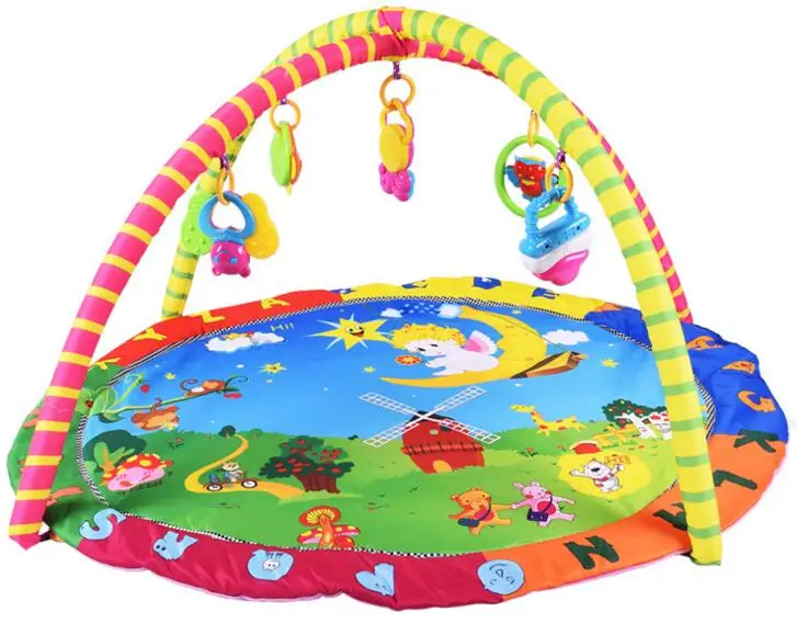 Высококачественная детская игрушка, детский игровой коврик, Детский обучающий коврик для ползания для мальчиков и девочек, детский коврик-одеяло